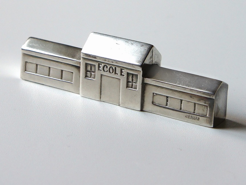 Gallia-knife-rests-porte-couteaux-Messerbänkchen-village-3